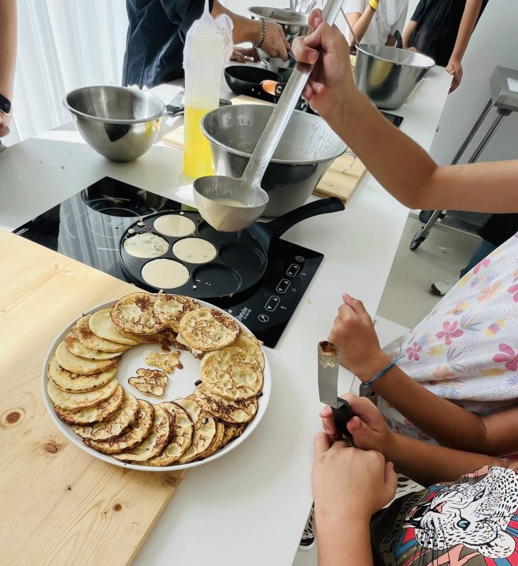 la cuisine pour les jeunes